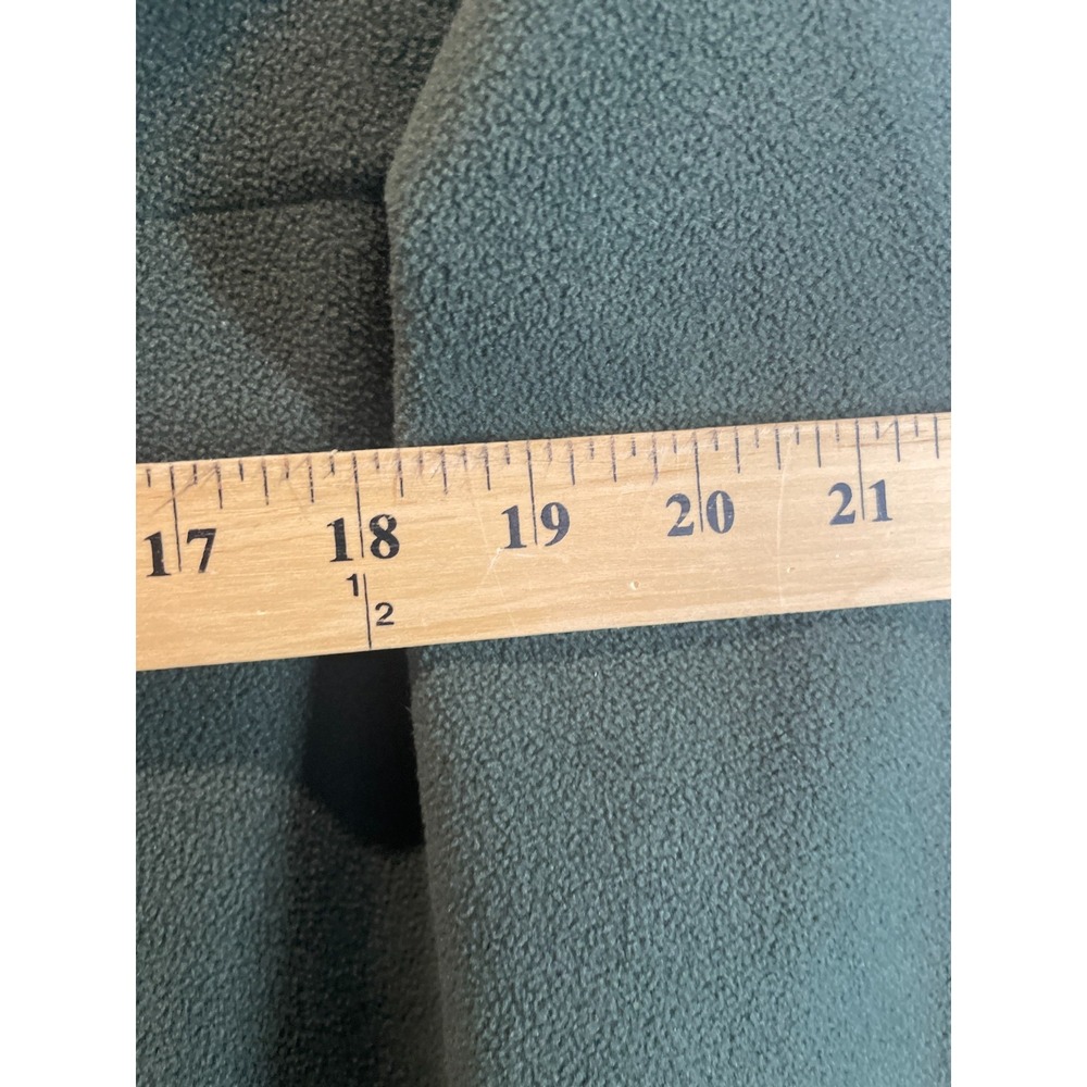 Ducks Unlimited Fleece Jacket Mens 2XL‎ Green Long Sleeve Pullover 1/4 Zip - Picture 3 of 6